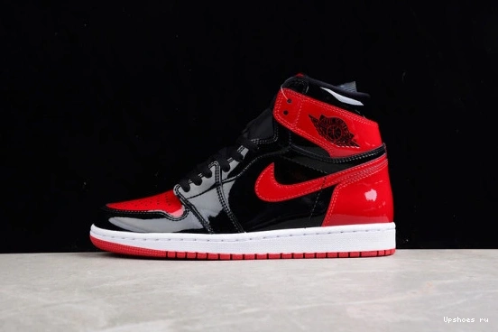 High Jordan 555088-063 Patent” OG Air 1 “Bred 555088-063 0612
